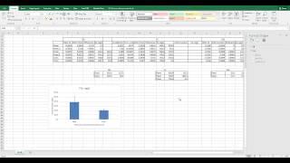 Excel 2016 Bar Graph Individual Error Bars