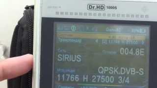 Настройка спутника Astra 4A (Sirius) 4.8E и Amos 2, 3 4W за 5 минут