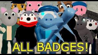 How to get ALL 50 BADGES in PIGGY RP FILM ROLEPLAY! - Roblox