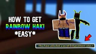 How to get Rainbow Haki in Blox Fruits! *EASY*