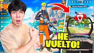 I CAME BACK TO FREE FIRE TO GET THE NEW NARUTO SKIN - Yair17