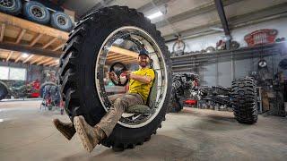 Building the Ride-in Tractor Tire Monster Trike!