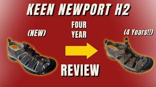 4 YEAR REVIEW of KEEN Newport H2 Closed Toe Sandals - Water - Hiking - NEW vs OLD - Do they hold up?