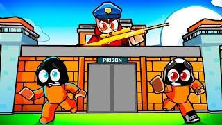 ROBROS VS MOST SECURE PRISON IN ROBLOX!