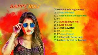 Best Bollywood Holi Songs - Festival Of Colors Special - Superhit Hindi Songs - Holi Special Songs