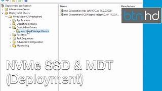 NVMe SSD and MDT 2013 (Personal Experience)