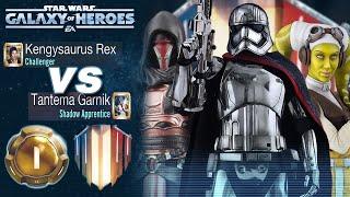 Star Wars Galaxy of Heroes 5v5 Grand Arena: Kengysaurus Rex Vs. Tantema Garnik (1/20/2024)