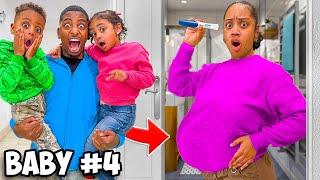 WE FOUND OUT JALIYAH IS PREGNANT WITH BABY #4....