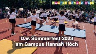 Das Sommerfest 2023 am Campus Hannah Höch