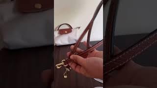 How to attach a strap on a longchamp bag? #makeup  #longchamp#bag#longchampbag#fashion#fyp#how#hack