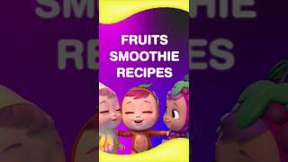 FRUIT SMOOTHIE RECIPES  LEARN ENGLISH with KITOONS  #shorts #aprenderingles #learnenglish