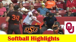 #4 Oklahoma State vs #2 Oklahoma Softball Game 3 Highlights, May 5 2024