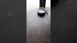 Customer states check tires brother just fixed van