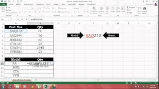 Excel Lesson 4 - Sum & If Array Formula