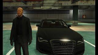 GTA 5 - Jason Statham Audi A8L W12 - The Transporter [Steering Wheel gameplay]