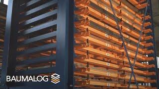 TwinTower automated storage system for steel plates