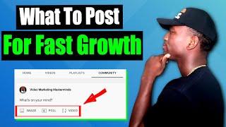 How To Post On The Community Tab On YouTube (COMPLETE GUIDE)