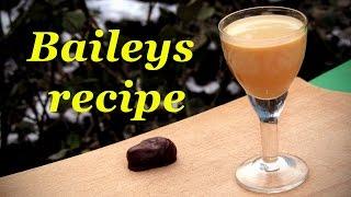 How to make Baileys, recipes of homemade liqueur