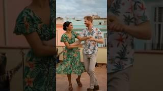 Meghan Markle Salsa on a Rooftop in Havana #princeharry #ymca #ymcadance