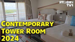 Disney's Contemporary Resort - Main Tower Standard Room Tour 2024 - Walt Disney World