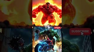 The battle between Thor, Hulk and Iron Man vs ghost, jokers and Zombie #marvel #spiderman #hulk