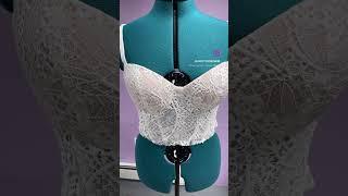 Changing the lining of a lace wedding gown!!! #sewingsecrets #sewinginspiration #sewingentrepreneur