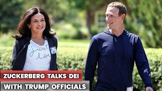 Mark Zuckerberg Reportedly Blames Meta's DEI Push in Meeting with Trump Administration