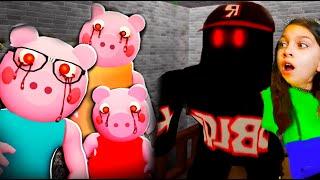 ГОСТЬ 666 против ПИГГИ  СТРАШНАЯ ИСТОРИЯ В РОБЛОКС / Roblox Piggy секрет пигги и Валеришка