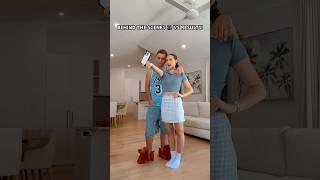 TUTORIAL vs THE RESULTS!  #tiktok #shorts #tiktoktrend #couple