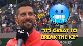 Novak Djokovic "My first win this season on clay..." - Geneva 2025