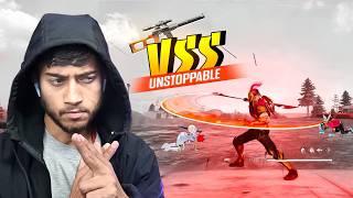 New VSS Is Unstoppable! Solo Vs Squad Gameplay - Free Fire Max