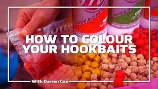 Mainline Match Fishing TV - How To Colour Your Hookbaits!