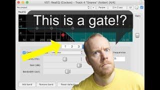 A better drum noise gate with Couture or Reaper (or any filter with an envelope!)