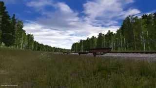 Trainz  2ТЭ121-021 с Грузовым Составом