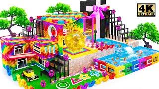 Satisfying Video | Build Squid Game's 45 Billion Won Magnetic Villa Has Underground Diving Site