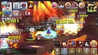 [Ragnarok Mobile] Arch Bishop Magnus Exorcismus Test in Magma Dungeon