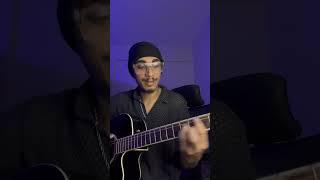 Aadat Guitar Lesson | 3 Easy Chords | Strumming Pattern #shorts