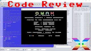 Qwak CX16 port code walk through.