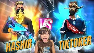 Hashir vs Tiktoker Noob fight freefire Gameplay |iphone 15 pro max