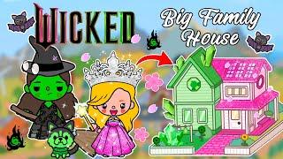 Big Family House For Glinda & Elphaba Thropp From Wicked  Toca Boca House Ideas | Toca Life World