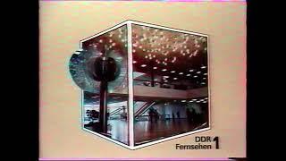 "DDR Fernsehen 1" von 1984: Pause + Anfang der Aktuellen Kamera