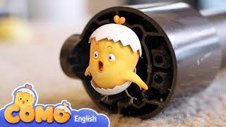 Curious Como | The Vacuum cleaner + More episodes 21min | Cartoon video for kids | Como Kids TV