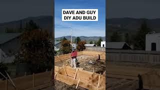 ADU Foundation Build