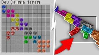 Minecraft ama BEDROCK'TAN EŞYALAR ÜRETEBİLİYORUM!