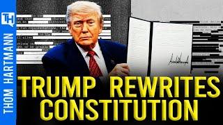 Trump Rewrites Constitution to Make Fascism Official w/ Viki Harrison