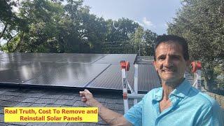 How Much To Remove Solar Panels To Replace Roof? The Real Cost