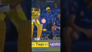 MS Dhoni Almost Hits Deepak Chahar With Bat In Chennai's Dugout, Scared CSK Pacer's