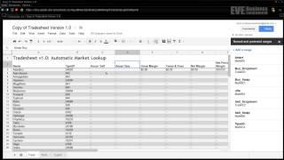 EVE For Billionaires: Episode 5 - Dynamic Spreadsheeting Part 2