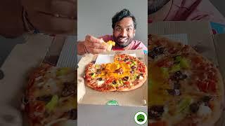 Domino’s New Cheese Volcano Pizza | Veggie Paaji #foodshorts #pizza