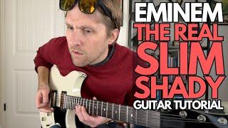 The Real Slim Shady by Eminem Guitar Tutorial - Guitar Lessons with Stuart!